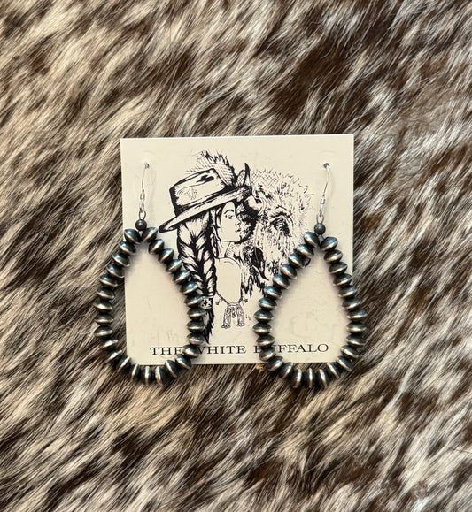 Saucer Pearl Earrings