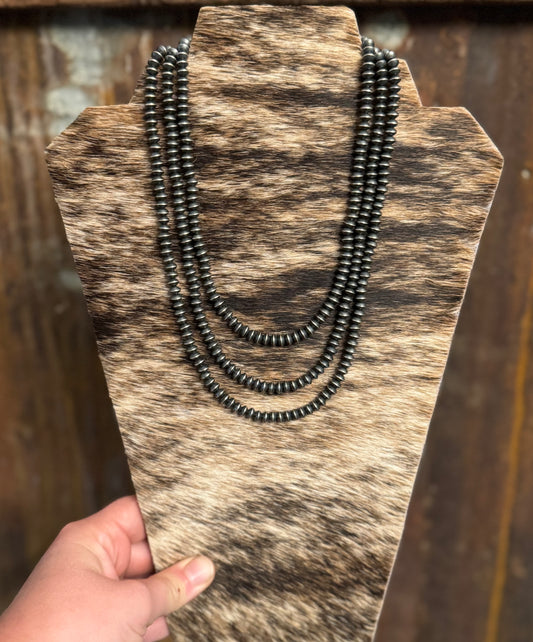 6mm Saucer Navajo Pearls