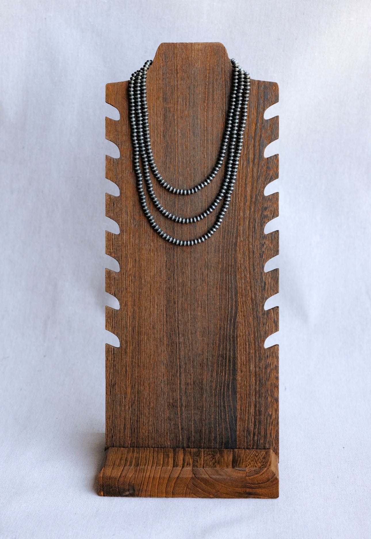 4mm Pearl Saucer Necklace