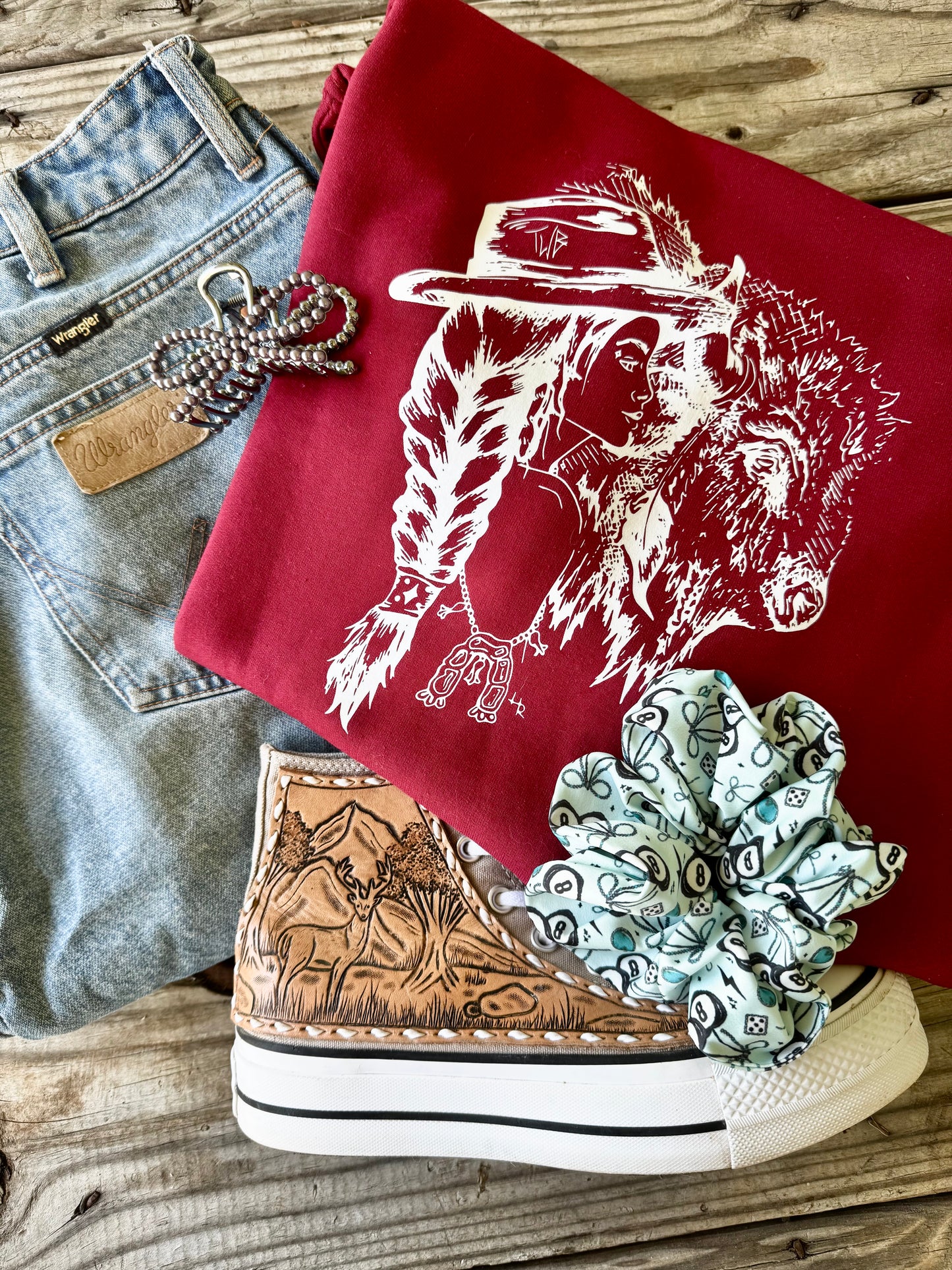 Last one! XL Red Logo Crew