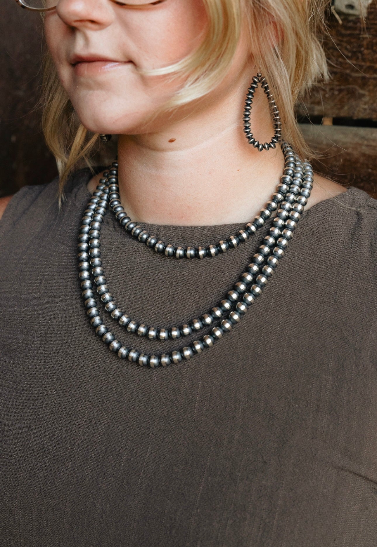 8mm Navajo Pearls