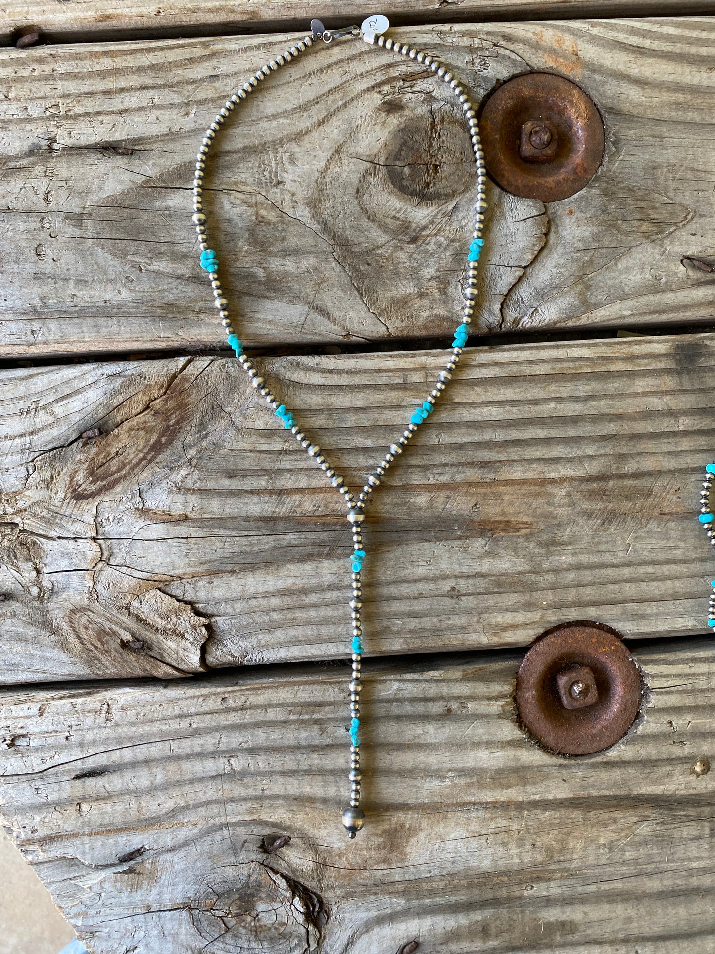 Turquoise lariat