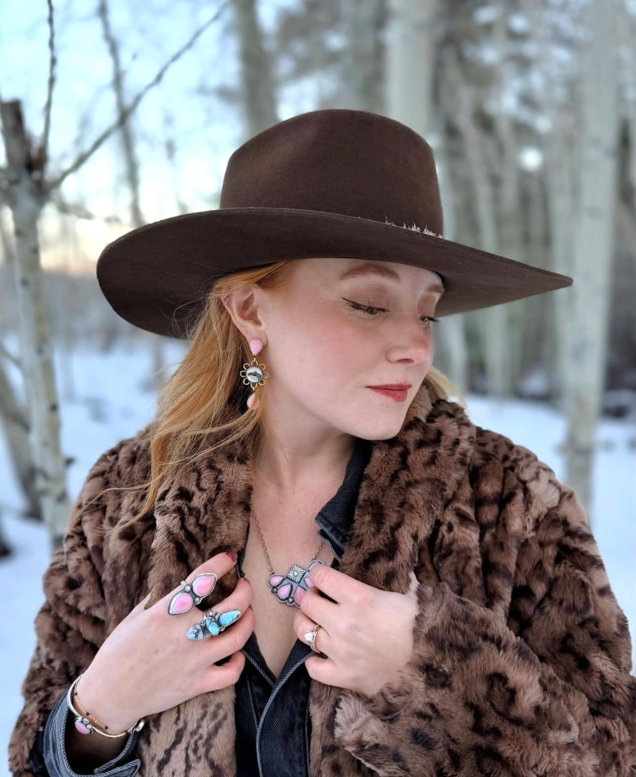 Golden Hills Butterfly Ring