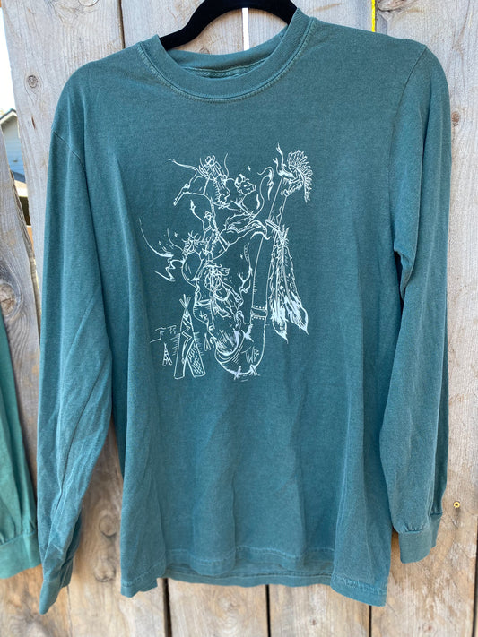 Blowin’ Smoke Blue Spruce Long Sleeve