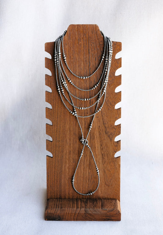 Mixed Graduated Navajo Pearls