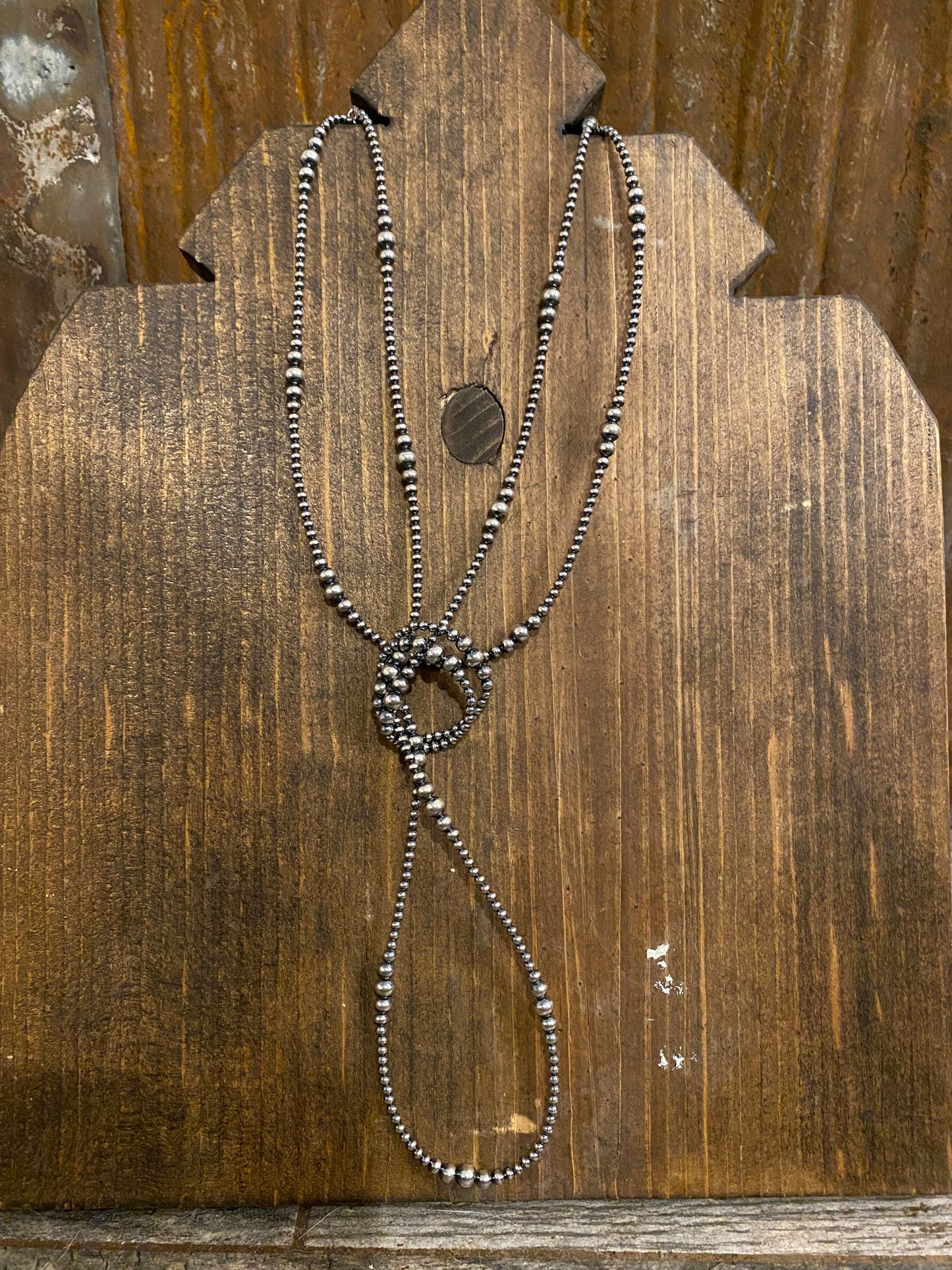 Graduated Navajo Pearls