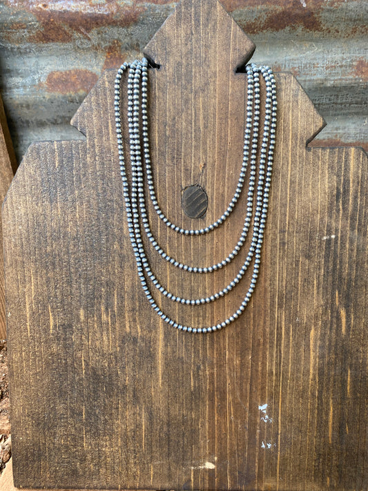 4mm Navajo Pearls